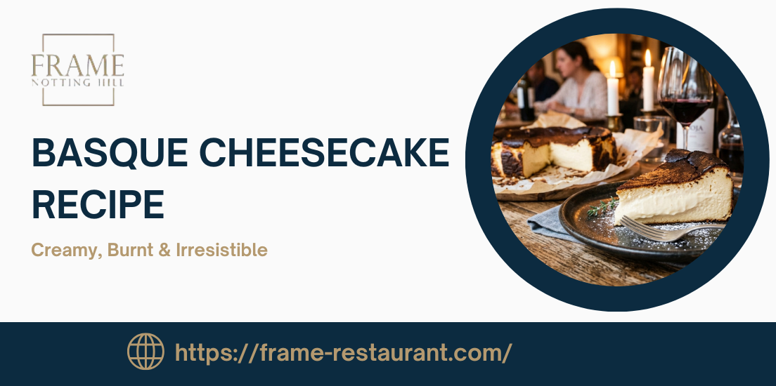 Basque Cheesecake Recipe | Creamy, Burnt & Irresistible