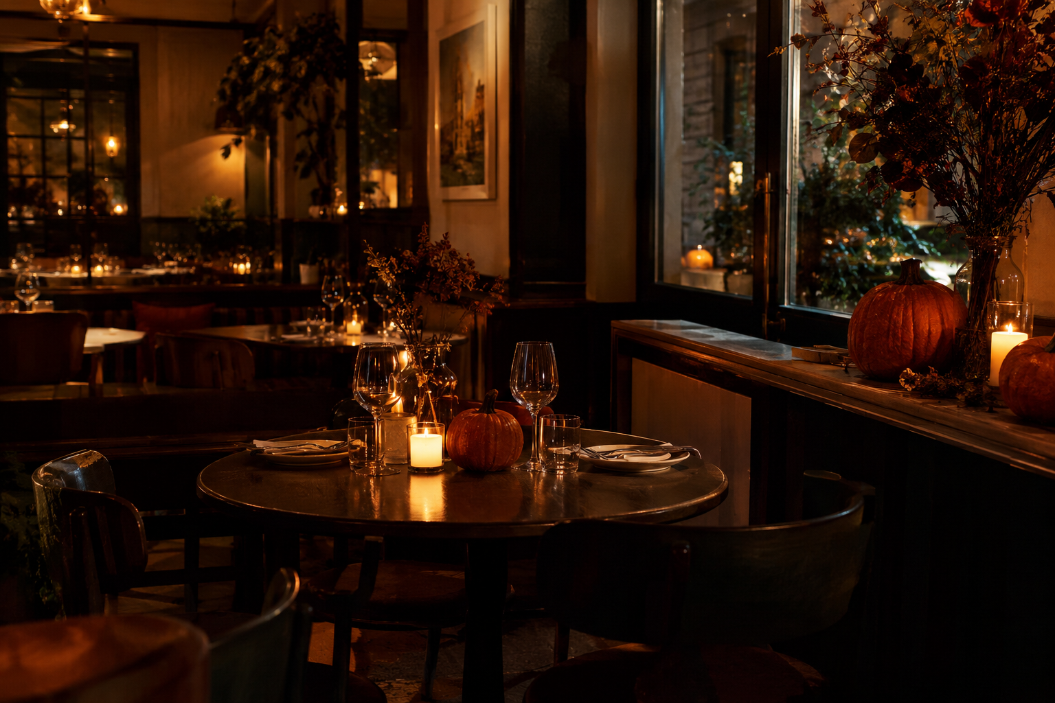 Halloween DInner in Notting Hill, London